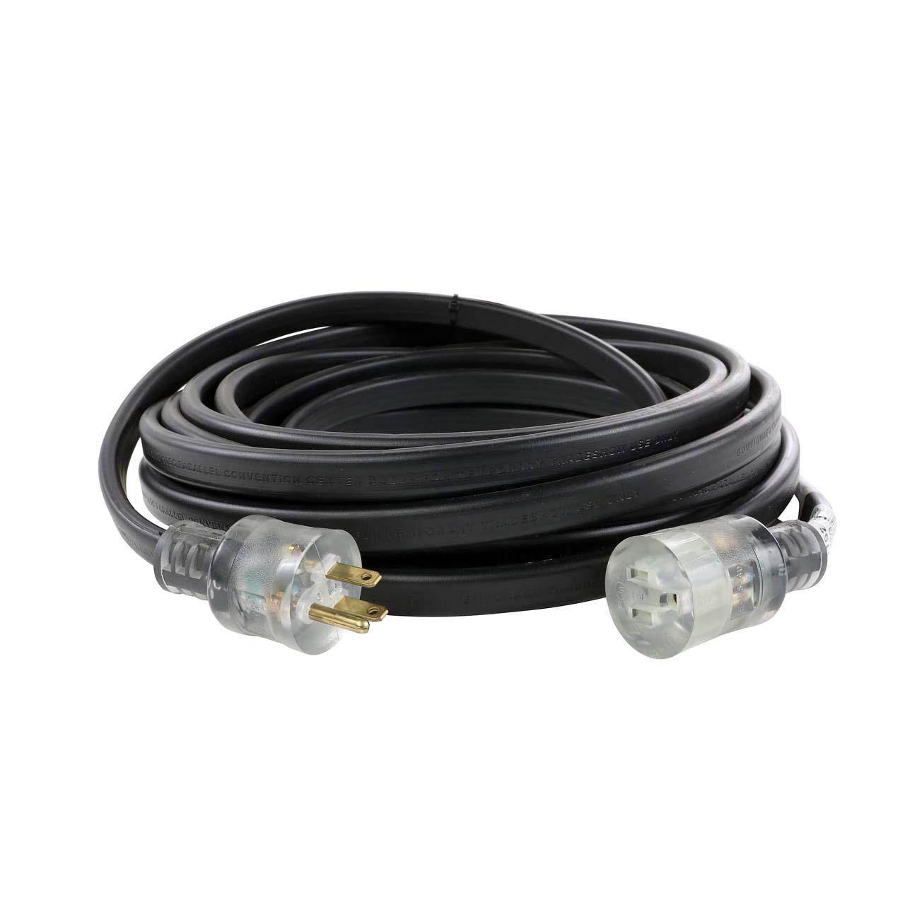 Molded Flat NEMA 5-15 (Edison) Extension