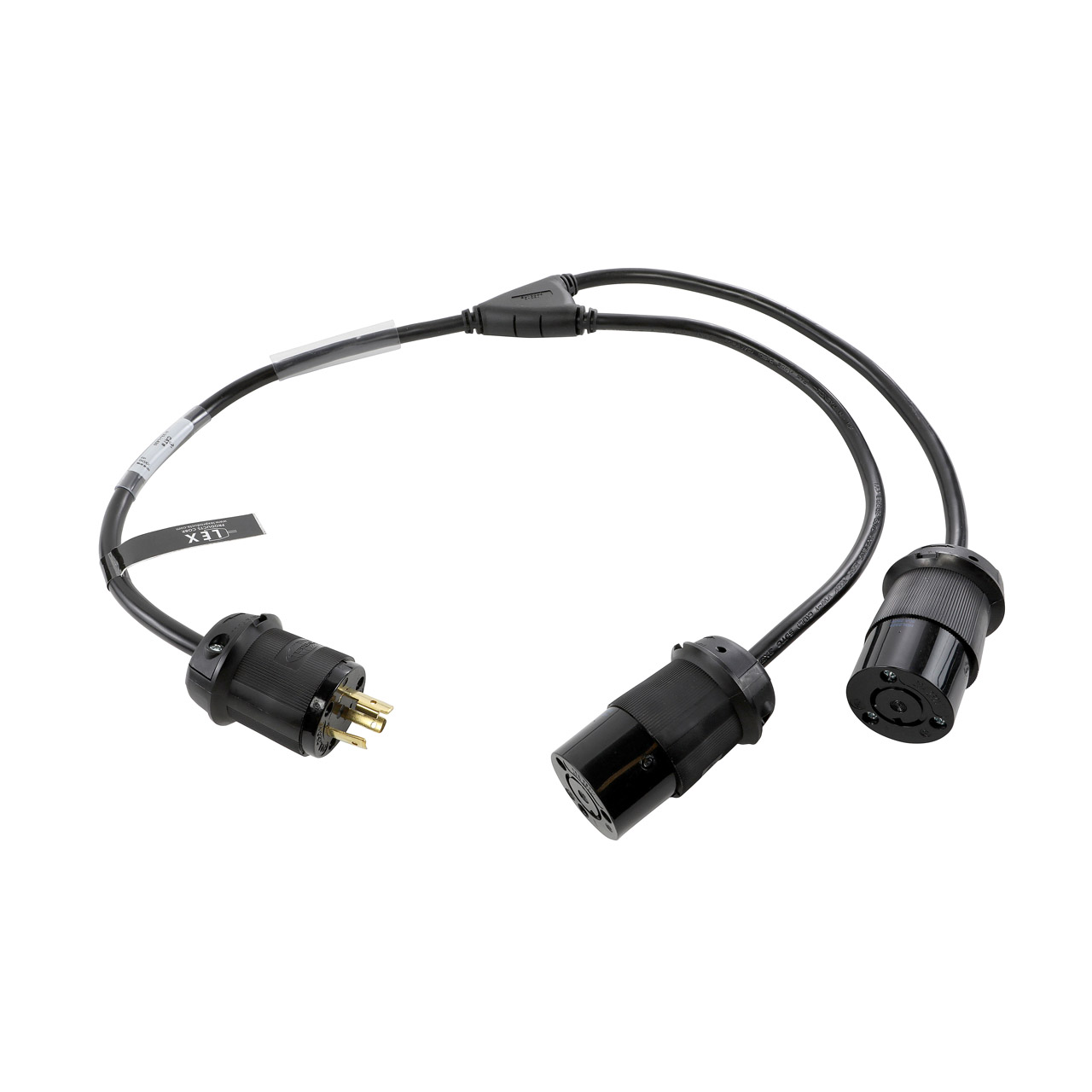 Molded Y NEMA L6-20 Two-fer