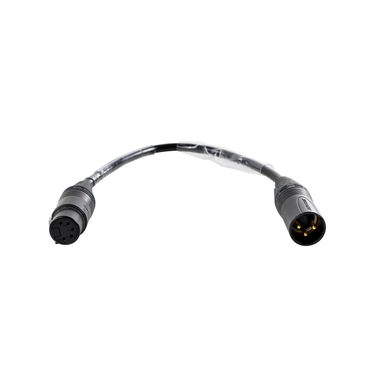 DMX 3-Pin XLR to 5-Pin XLR Adapter