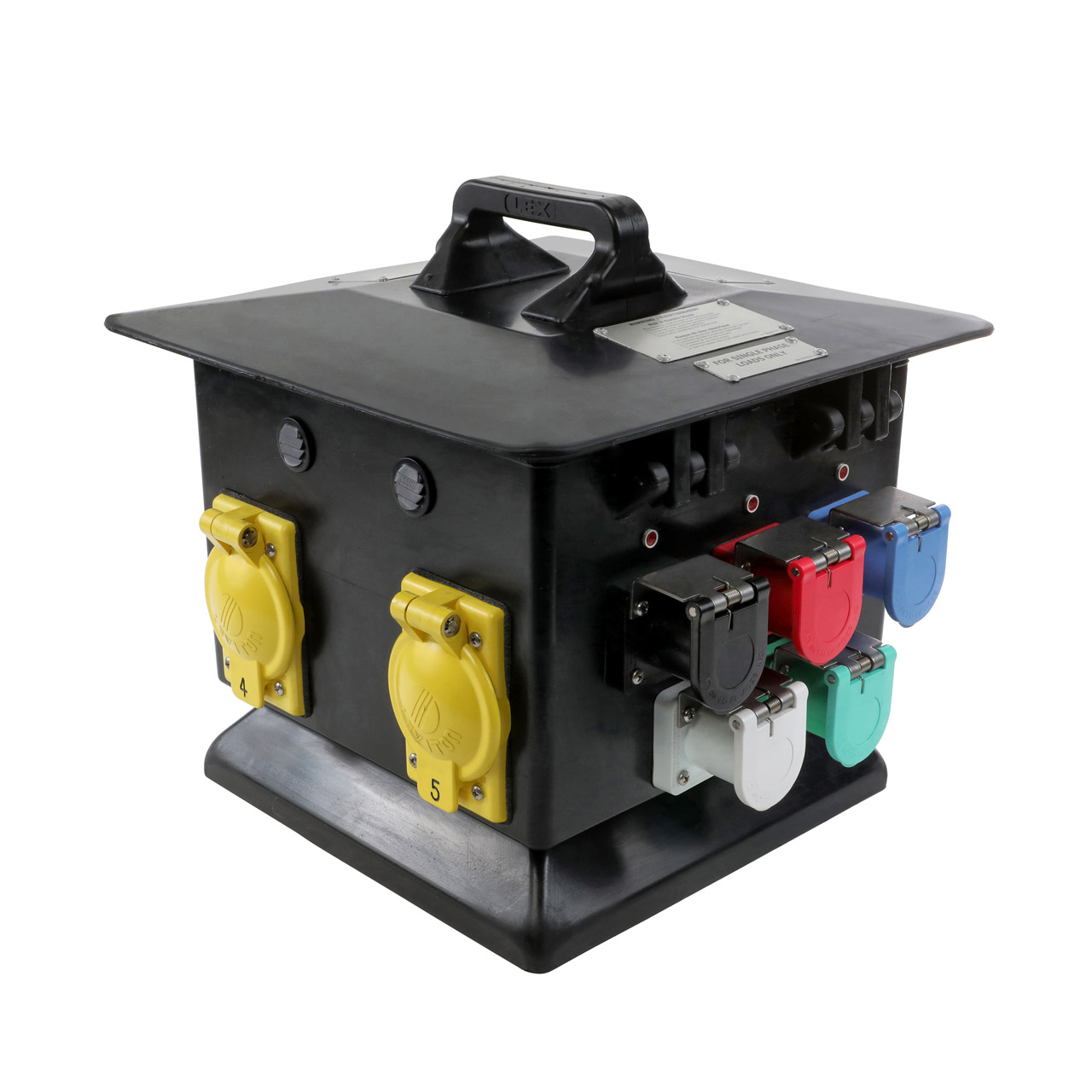 100 Amp Pagoda to L21-20 Receptacles Single Pole