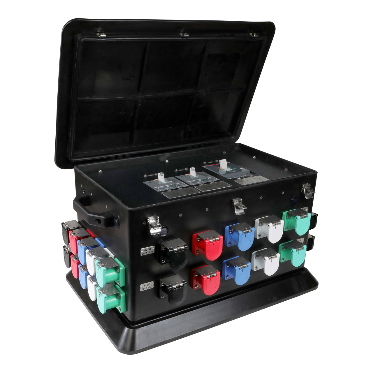800 Amp Power Station Load Master with Adjustable Output Circuits, Weather Resistant
