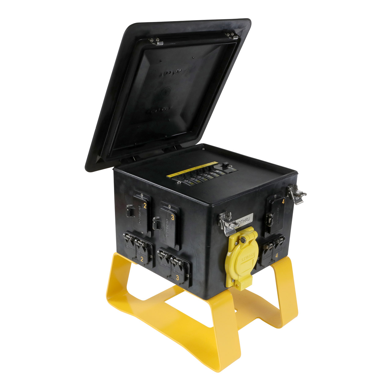 50 Amp Terrapin Station II™, Feed Thru Spider Box to GFCI Duplex/L6-30 Receptacles