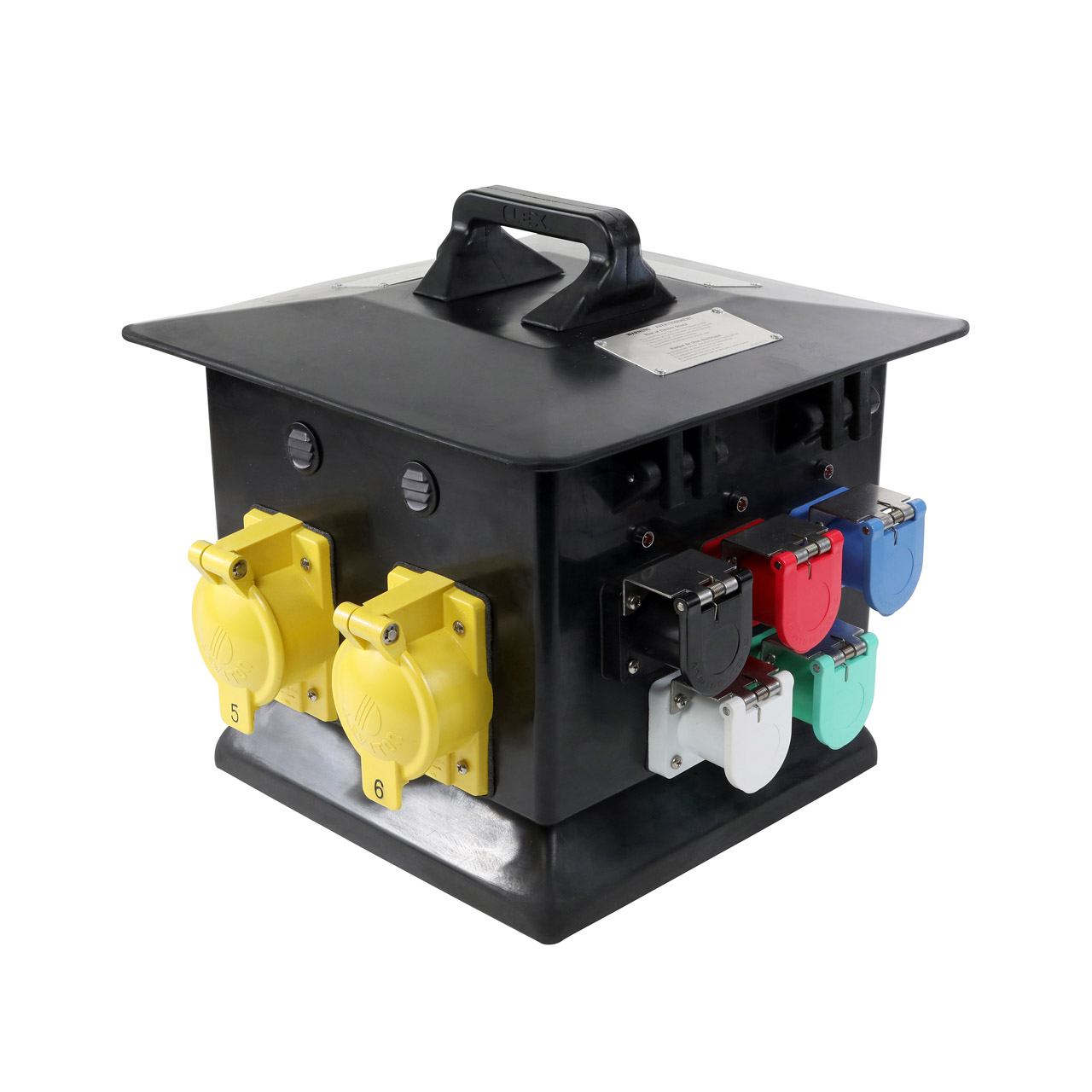200 Amp Pagoda to 50 Amp Locking Receptacles, Weather Resistant