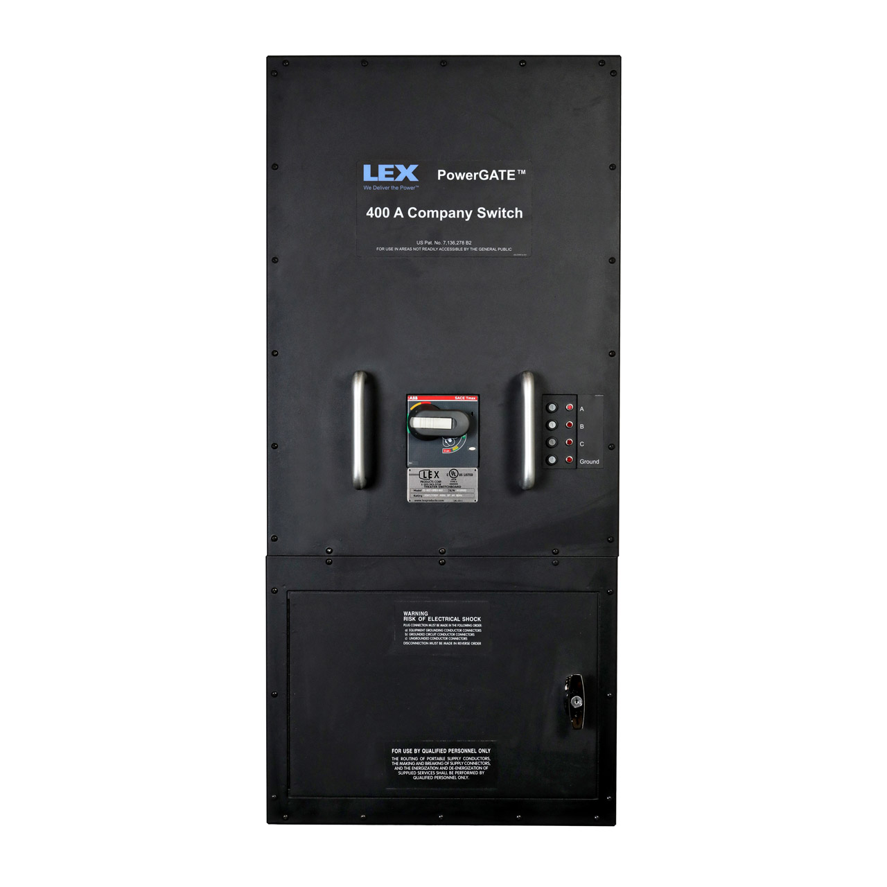 400 Amp Company Switch with 16 Series Cams and Lugs, Indoor Use
