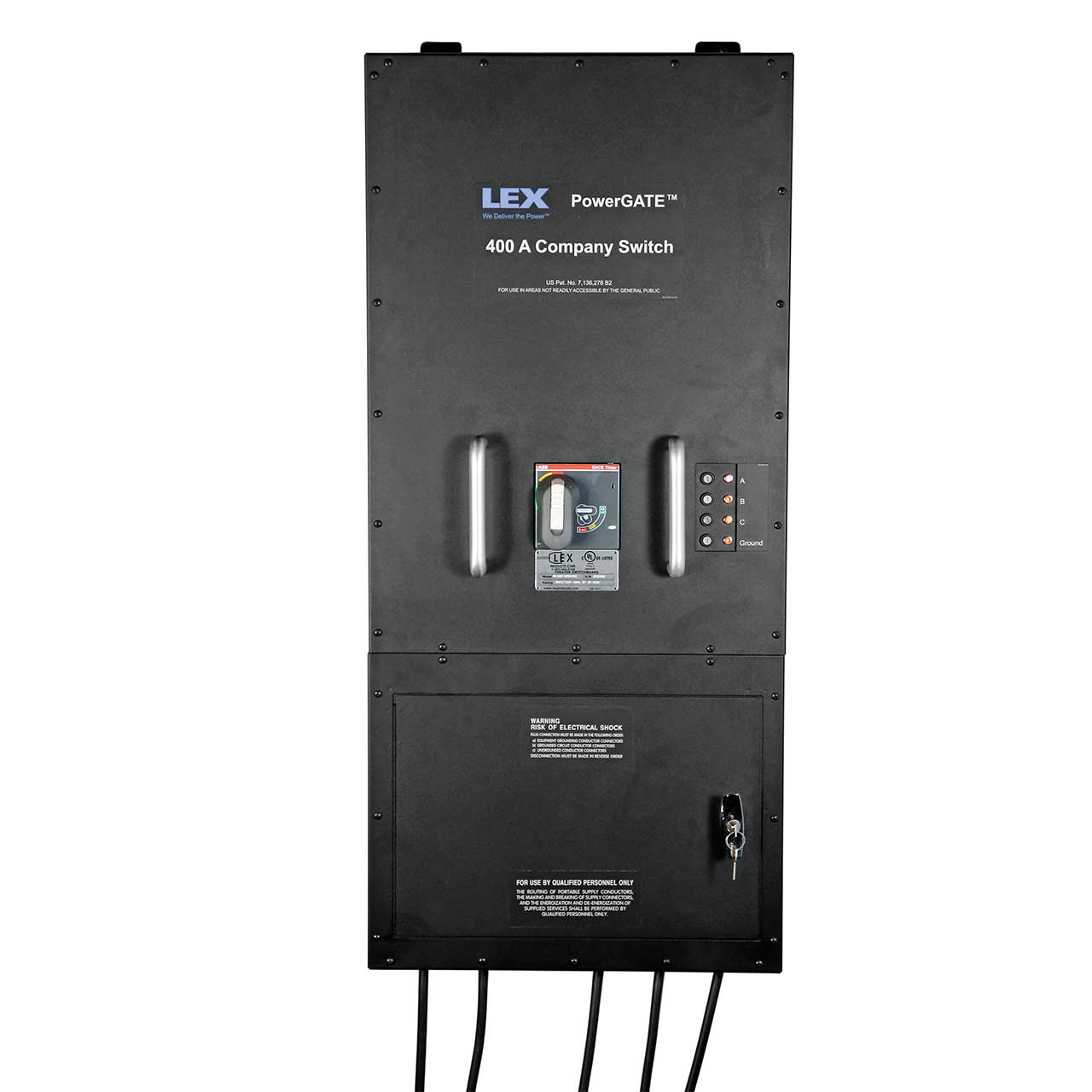 200 Amp Company Switch with 16 Series Cams and Lugs, Indoor use