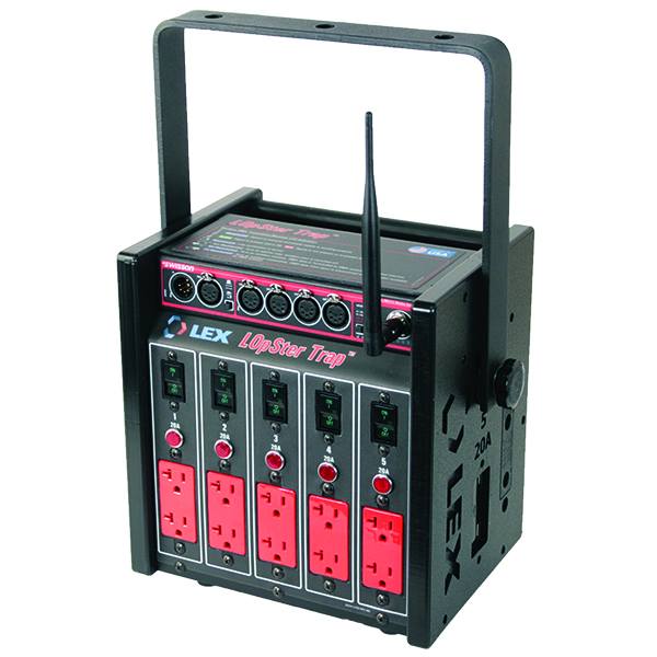 100 Amp LOpSter™ Lunchbox, Wireless DMX