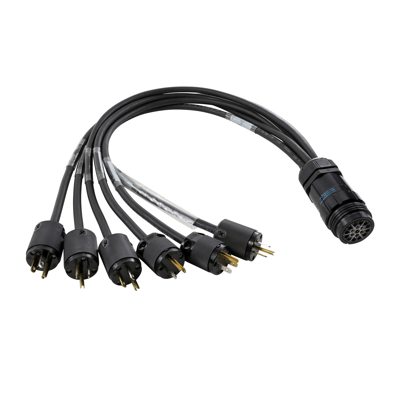 NEMA 5-15 (Edison) to 19-Pin Breakin