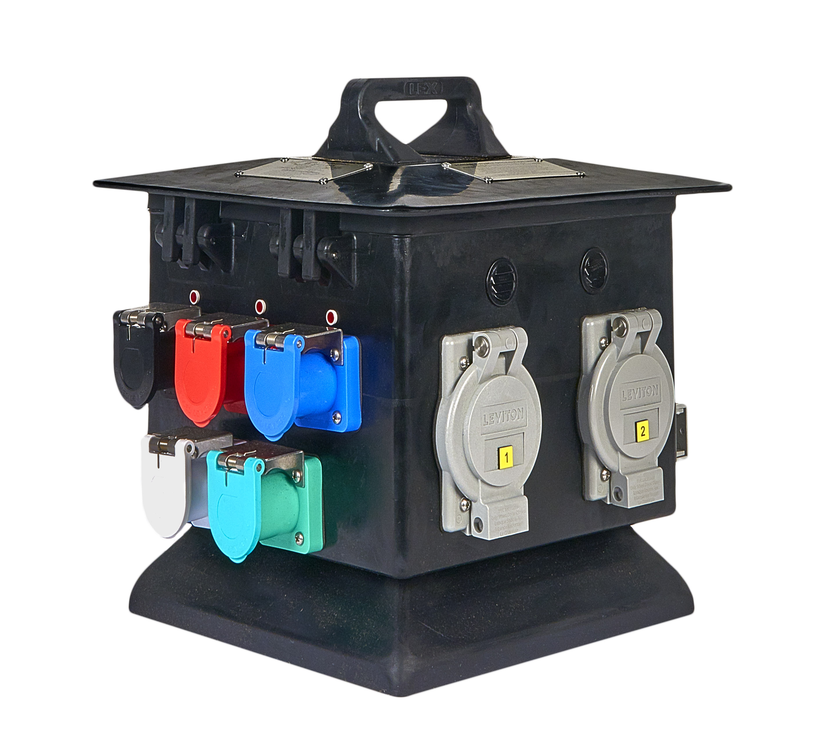 160 Amp Pagoda RV Box, Weather Resistant